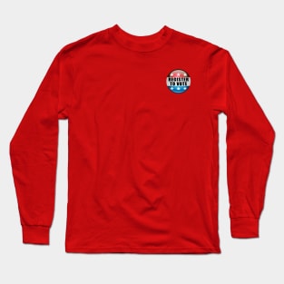 Register To Vote Button Stars Long Sleeve T-Shirt